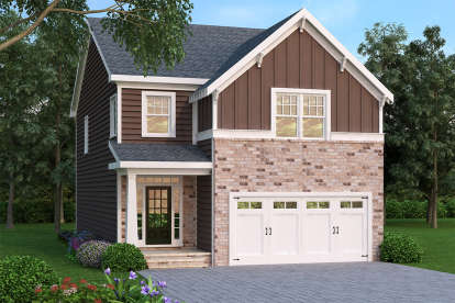 Traditional House Plan #009-00128 Elevation Photo