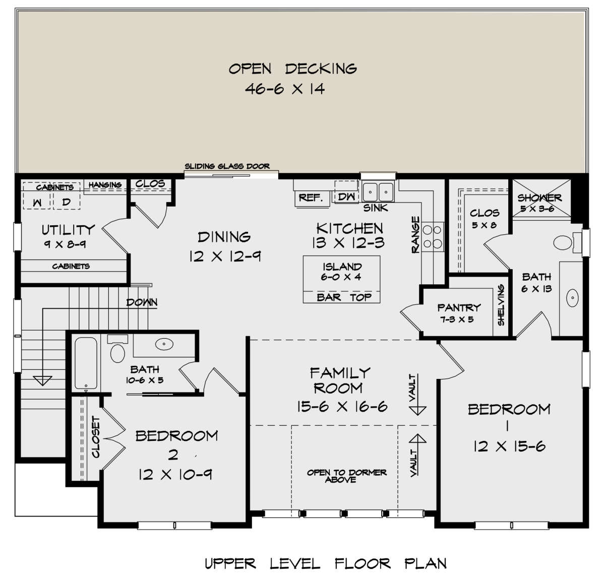Second Floor for House Plan #6082-00216