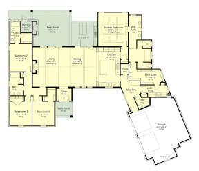 Main Floor  for House Plan #7516-00071