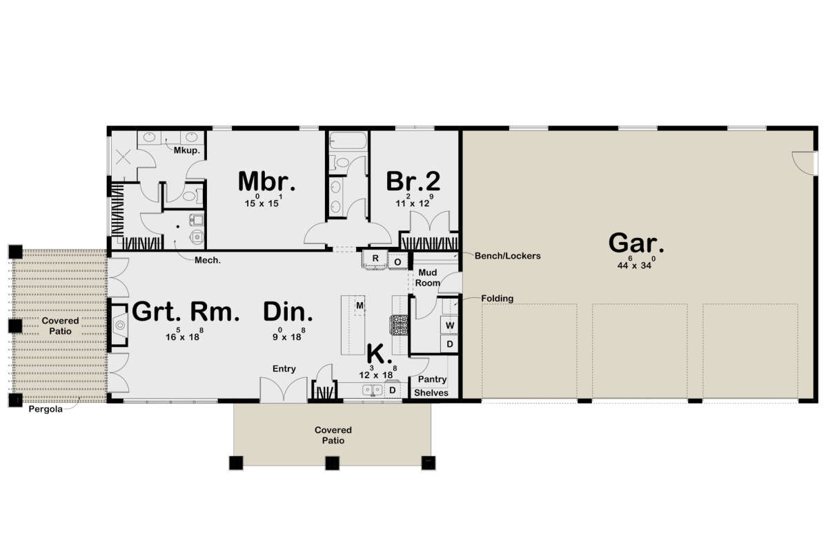 Main Floor  for House Plan #963-00721