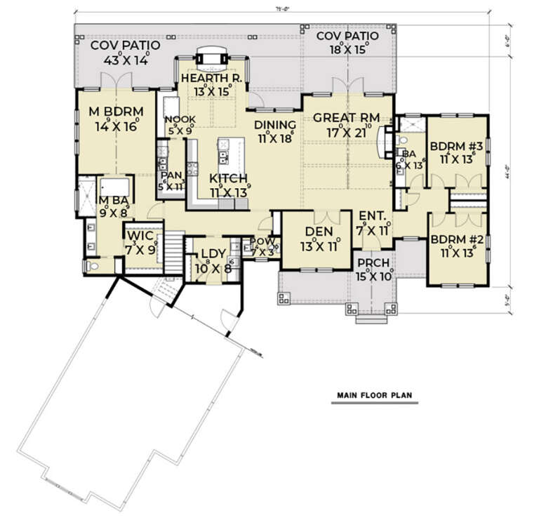 House Plan House Plan #28316 Drawing 1