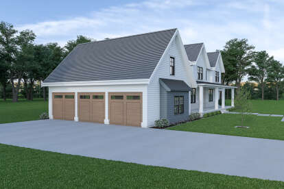 Modern Farmhouse House Plan #2464-00058 Elevation Photo