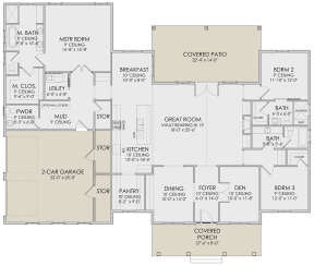 Main Floor  for House Plan #6422-00024