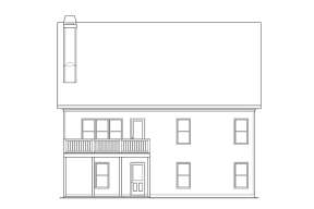 Bungalow House Plan #009-00129 Elevation Photo