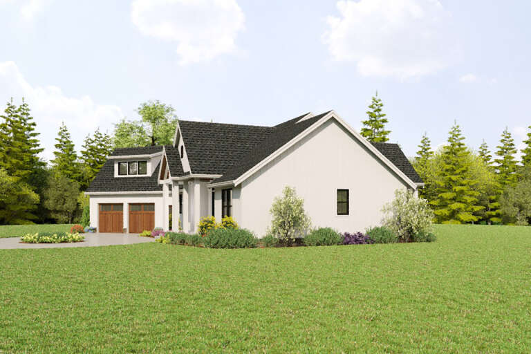 Modern Farmhouse House Plan #2559-00957 Elevation Photo