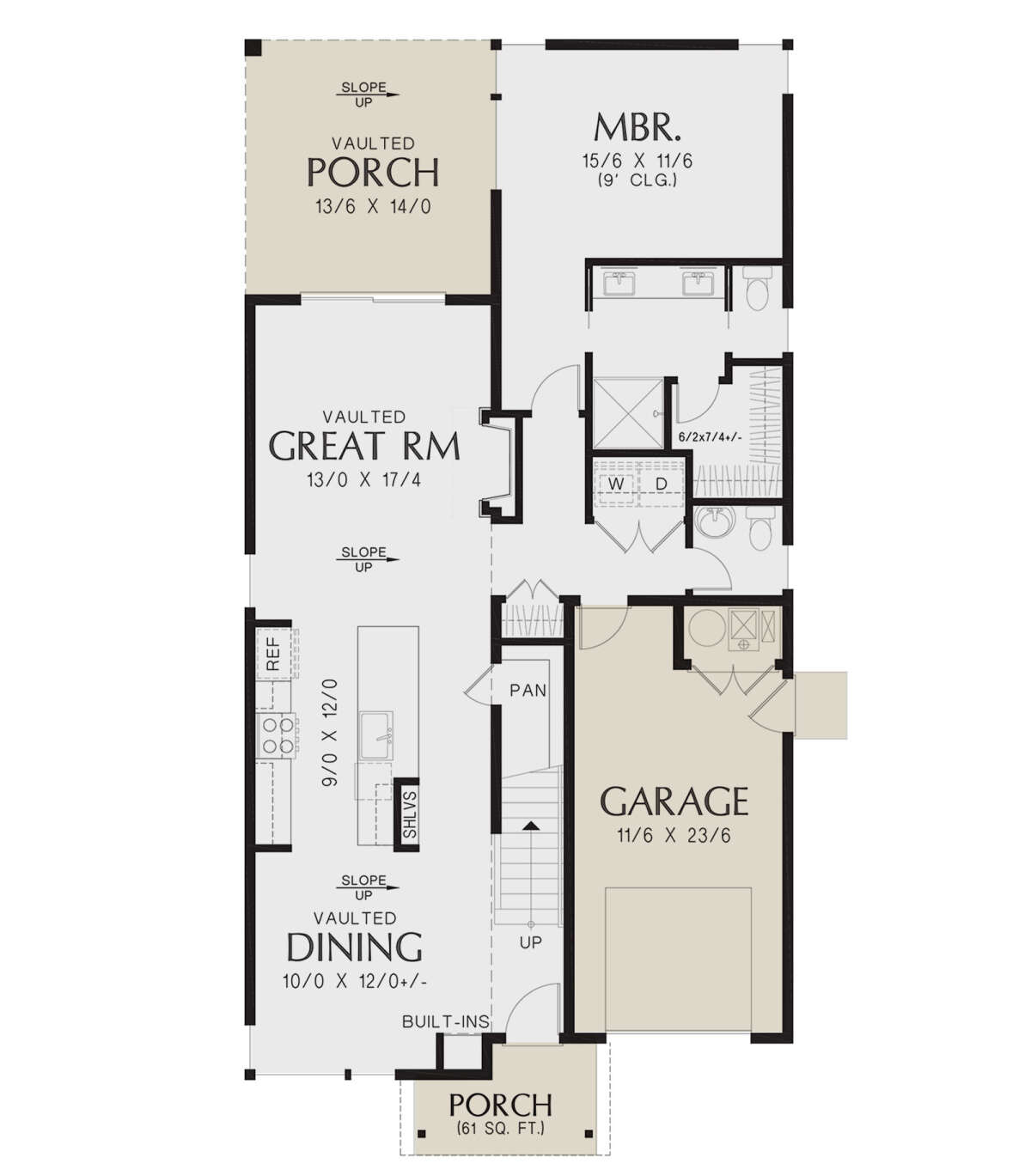 Main Floor  for House Plan #2559-00959