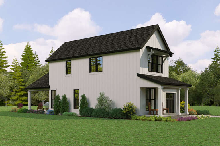 Modern Farmhouse House Plan #2559-00960 Elevation Photo