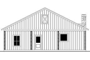 Barn House Plan #348-00311 Elevation Photo
