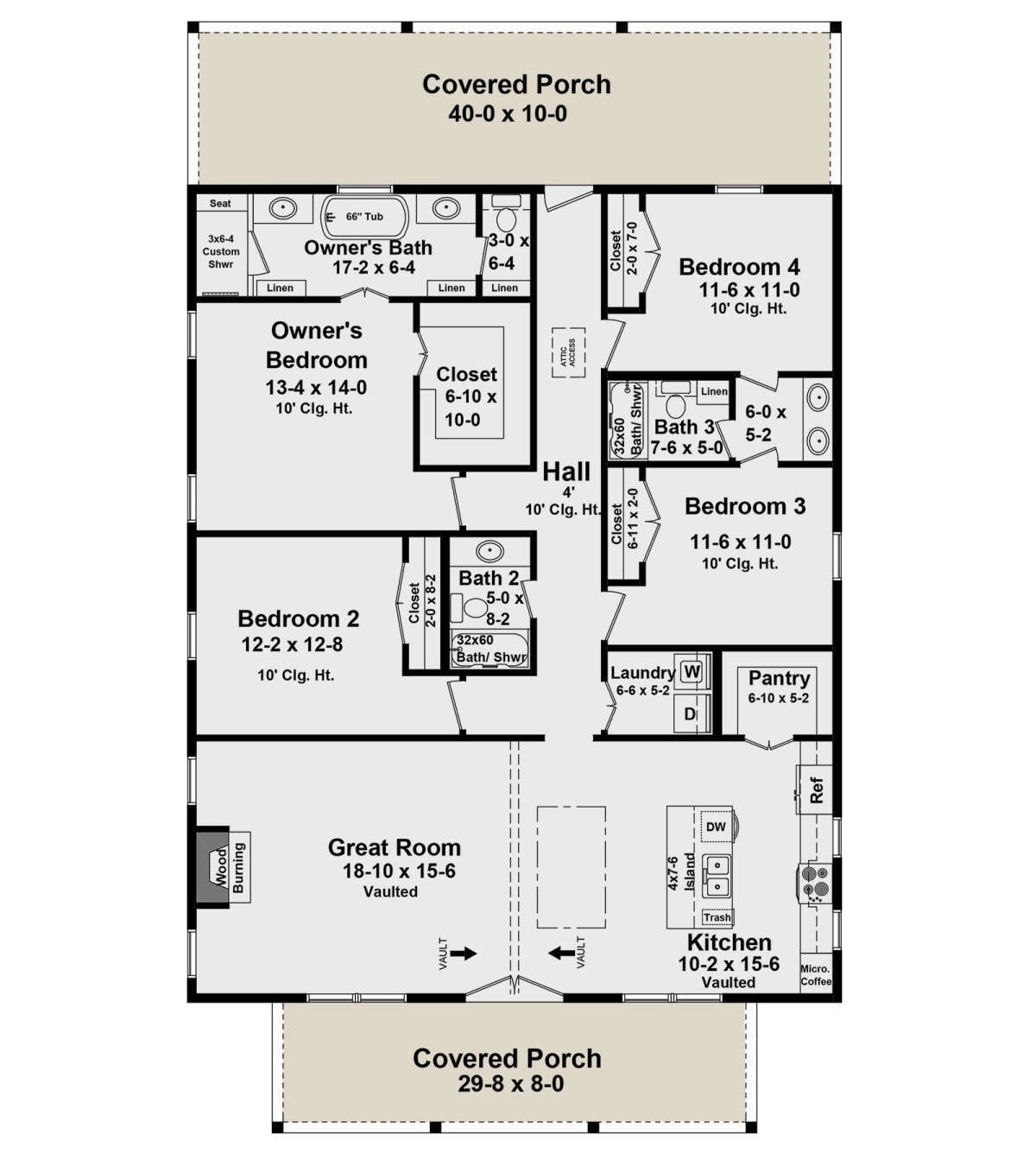 Main Floor  for House Plan #348-00311