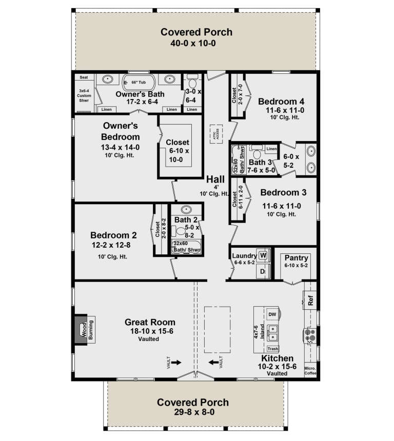 House Plan House Plan #28326 Drawing 1
