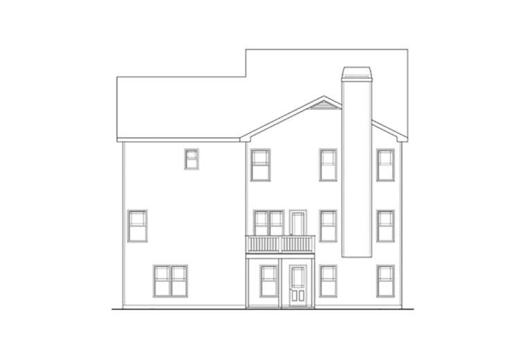 Craftsman House Plan #009-00130 Elevation Photo