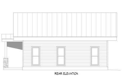 Modern House Plan #940-00684 Elevation Photo