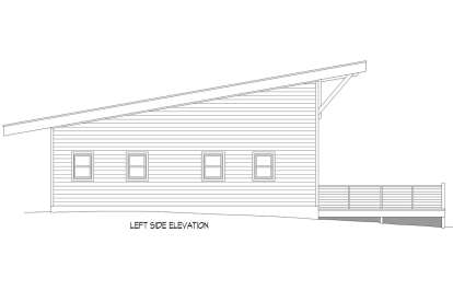 Modern House Plan #940-00684 Elevation Photo