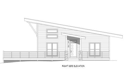 Modern House Plan #940-00684 Elevation Photo