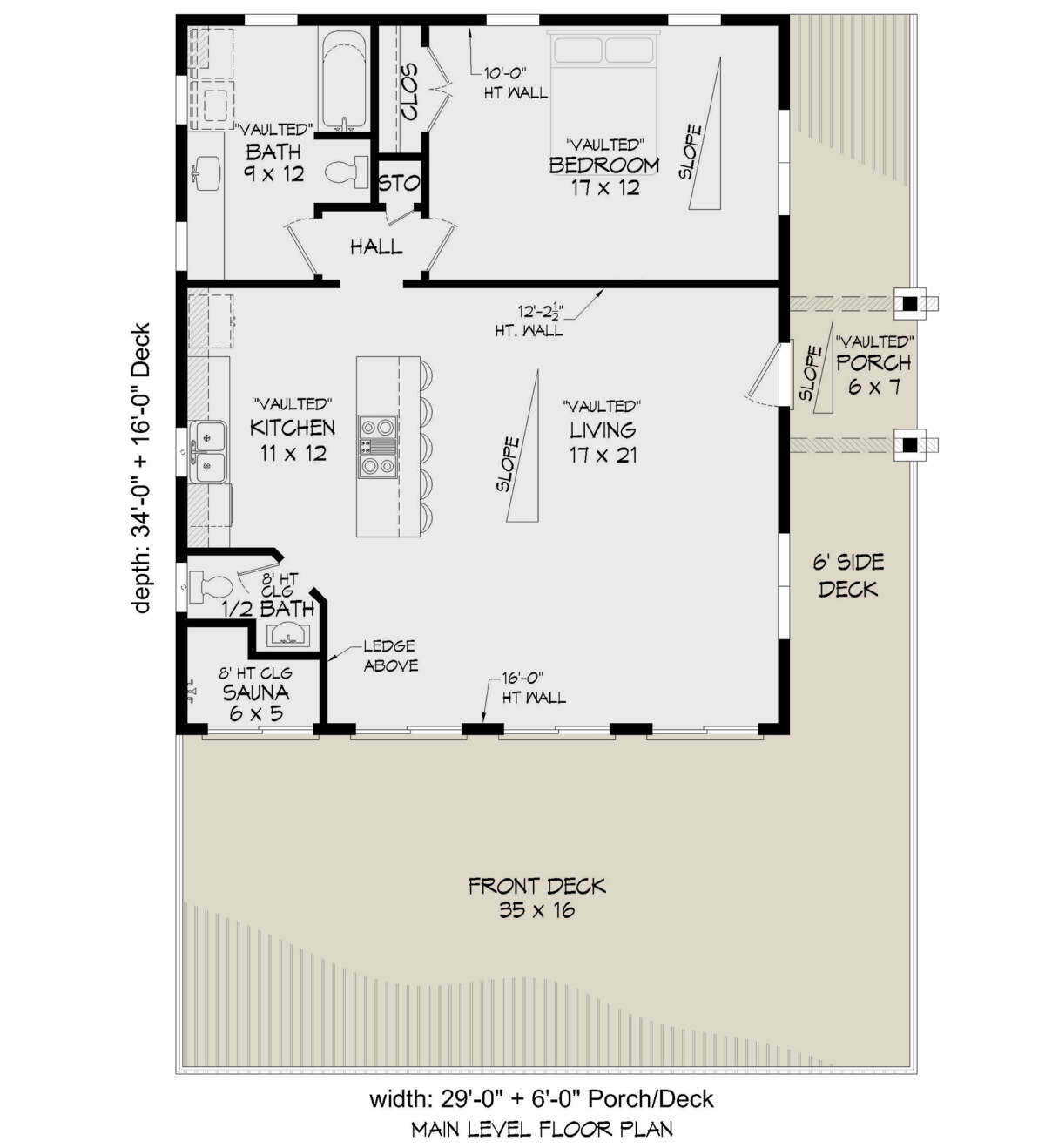 Main Floor  for House Plan #940-00684