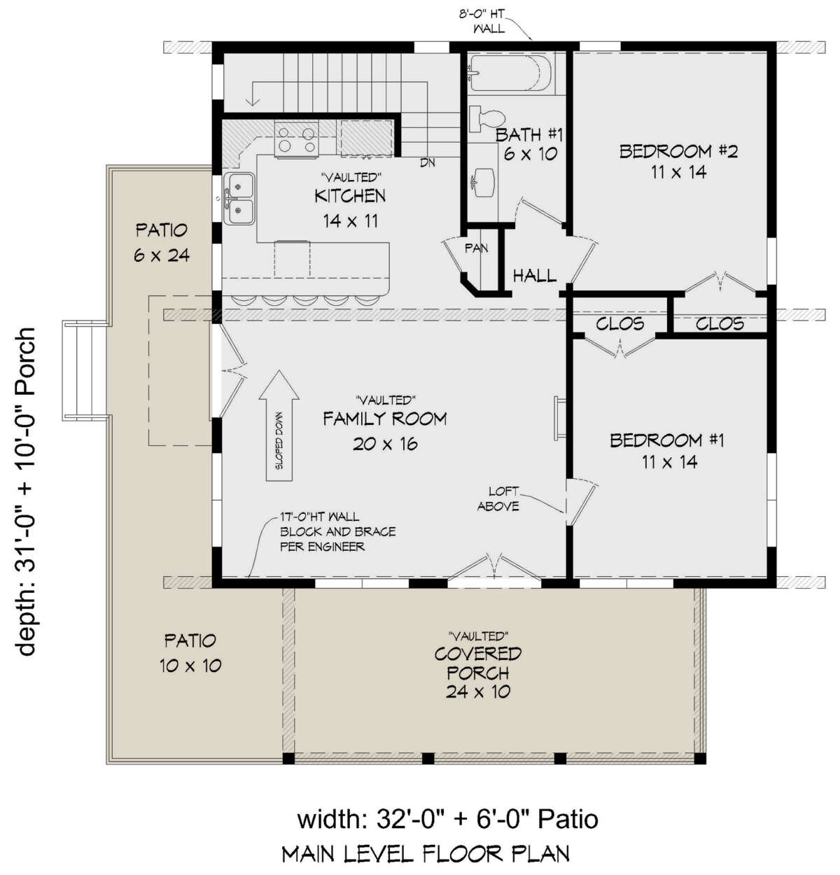 Main Floor  for House Plan #940-00685