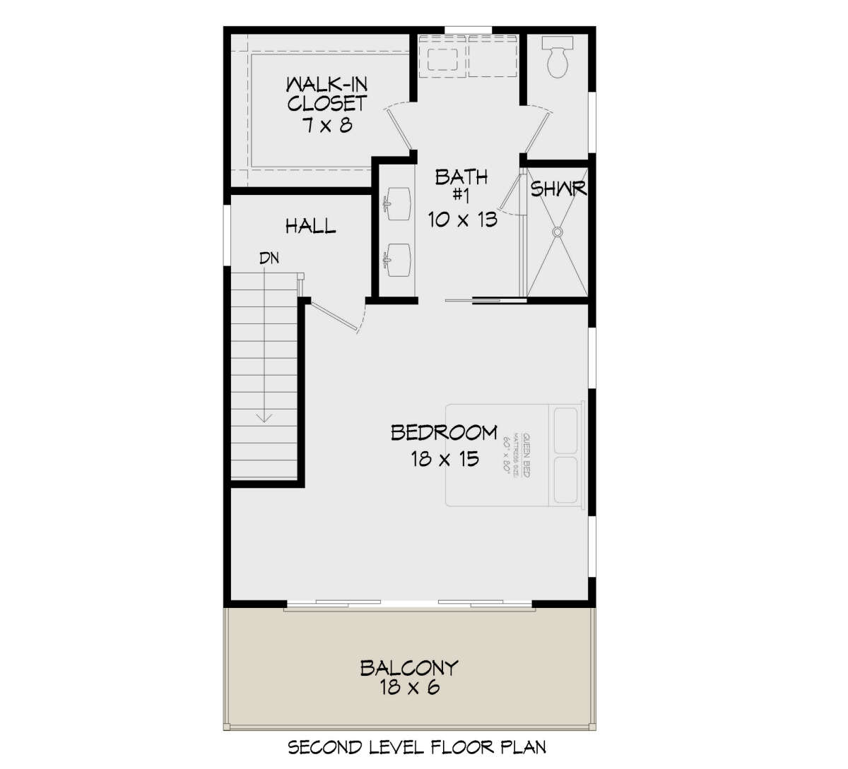 Second Floor for House Plan #940-00686