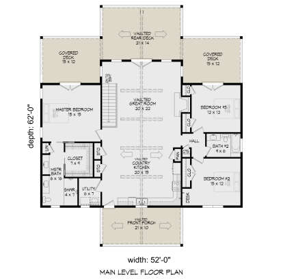 House Plan House Plan #28334 Drawing 1