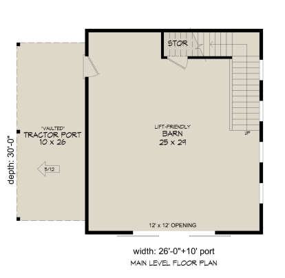 House Plan House Plan #28336 Drawing 1