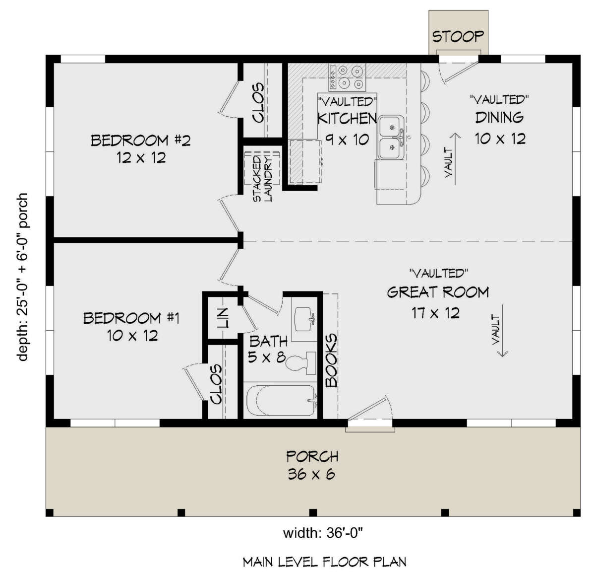 Main Floor  for House Plan #940-00692