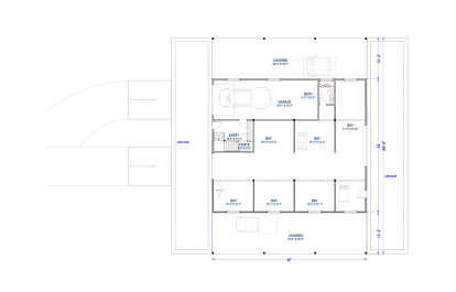 First Floor for House Plan #425-00047