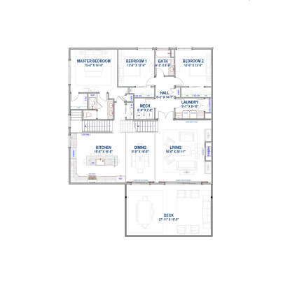 Main Floor for House Plan #425-00047