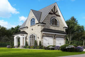 European House Plan #699-00350 Elevation Photo
