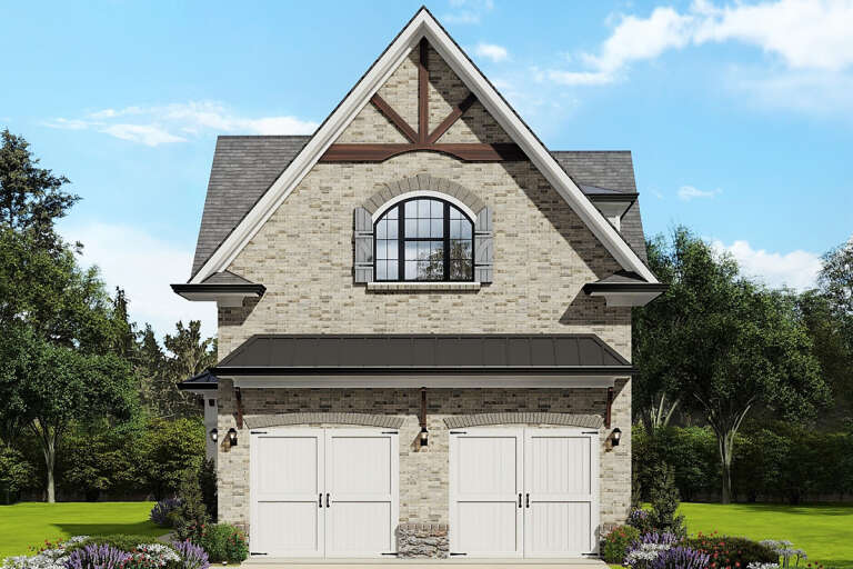 European House Plan #699-00350 Elevation Photo