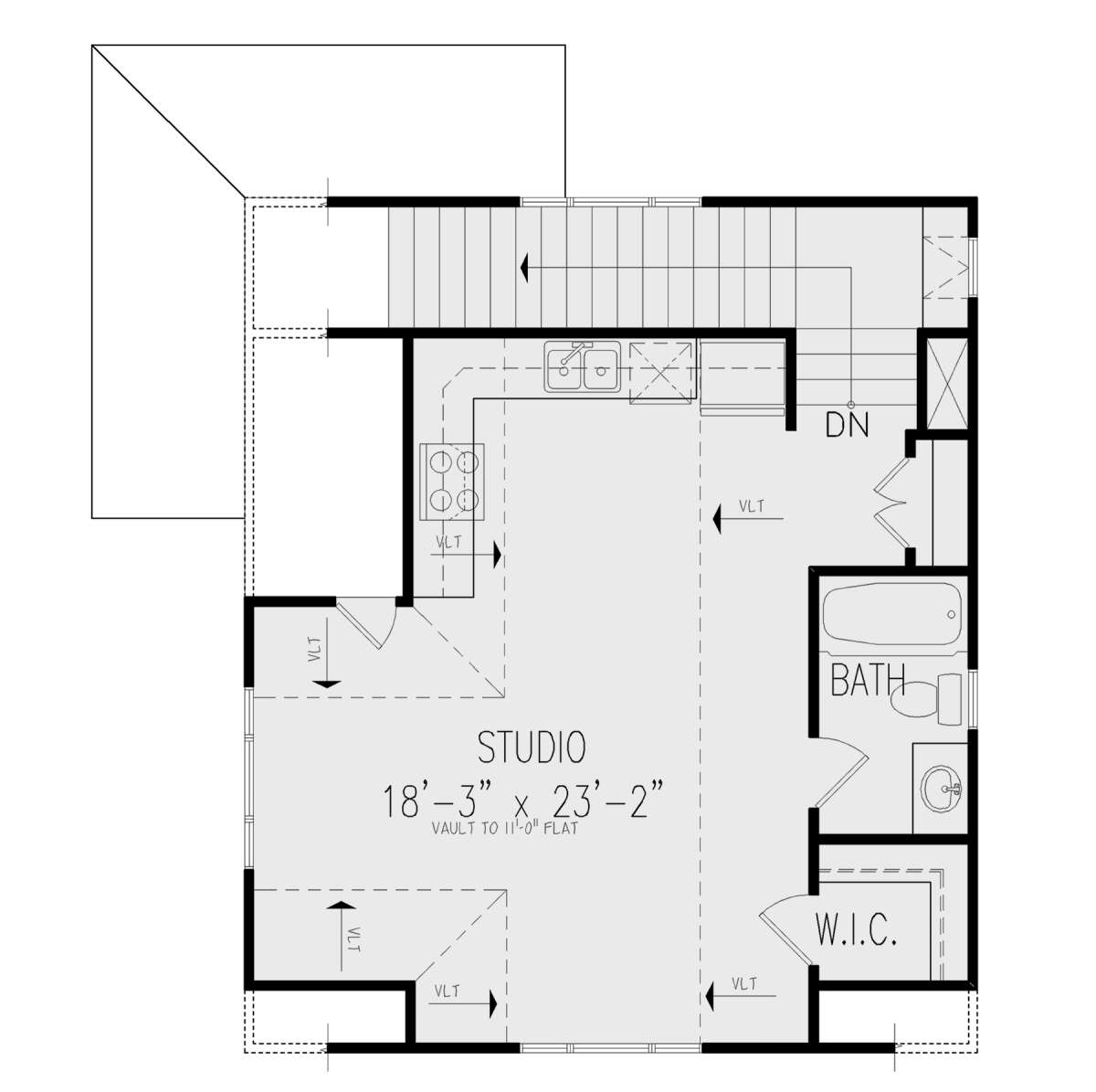 Second Floor for House Plan #699-00350
