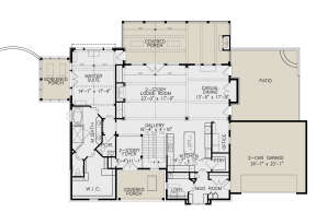 Main Floor  for House Plan #699-00351