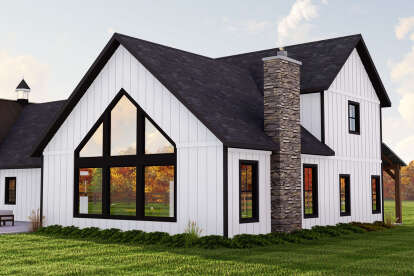 Barn House Plan #5032-00201 Elevation Photo