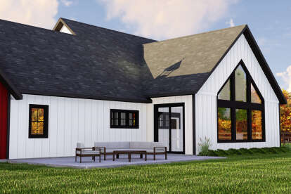 Barn House Plan #5032-00201 Elevation Photo