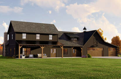 Barn House Plan #5032-00201 Elevation Photo