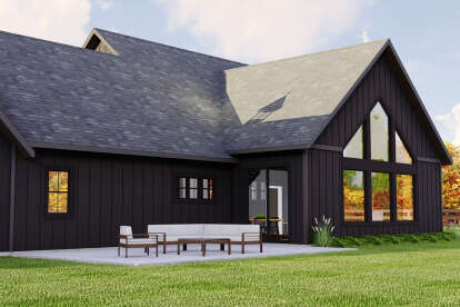 Barn House Plan #5032-00201 Elevation Photo