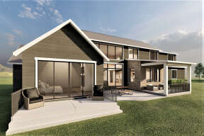 Craftsman House Plan #6422-00028 Elevation Photo