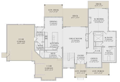 House Plan House Plan #28347 Drawing 1