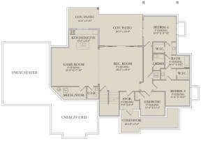 Walkout Basement for House Plan #6422-00028