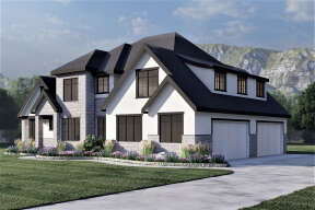 Craftsman House Plan #6422-00030 Elevation Photo