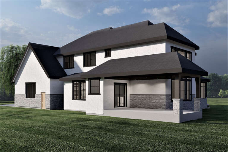 Craftsman House Plan #6422-00030 Elevation Photo
