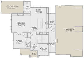 Main Floor  for House Plan #6422-00030