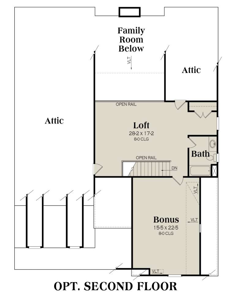 House Plan House Plan #2835 Drawing 2