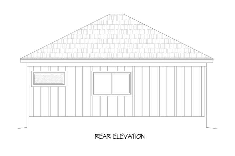 Modern House Plan #940-00693 Elevation Photo