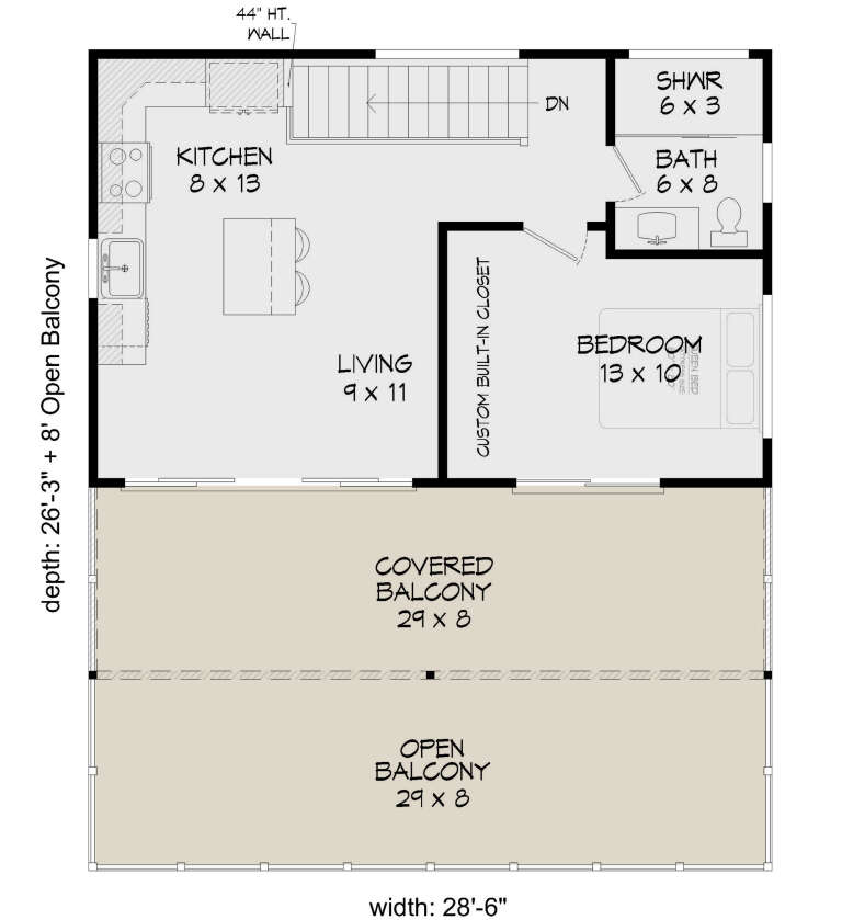 House Plan House Plan #28350 Drawing 2