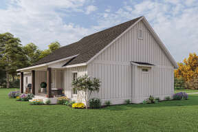 Modern Farmhouse House Plan #041-00318 Elevation Photo