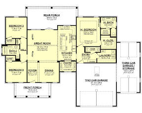 Main Floor  for House Plan #041-00318