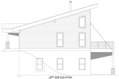Modern House Plan #940-00694 Elevation Photo