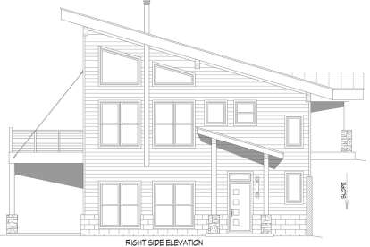 Modern House Plan #940-00694 Elevation Photo