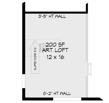 Loft for House Plan #940-00694