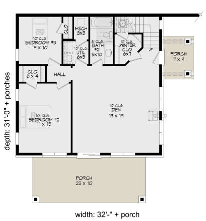 Walkout Basement for House Plan #940-00694