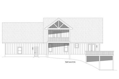 Mountain House Plan #940-00695 Elevation Photo